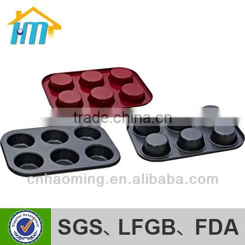 carbon steel silicone muffin pan