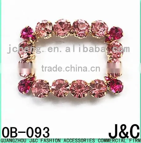 crystal AB acrylic lady fashion shoes ornaments