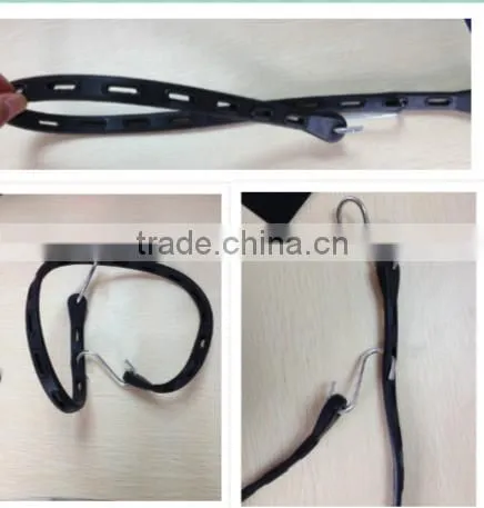 adjust Tarp strap EPDM Rubber Bungee Tarp Strap Tie Down Cord With 2 S Hooks