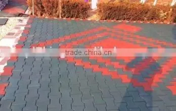 Qingdao 7king high density sound absorption outdoor basketball court floor paver mat