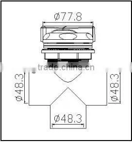 spa Tri-handle control