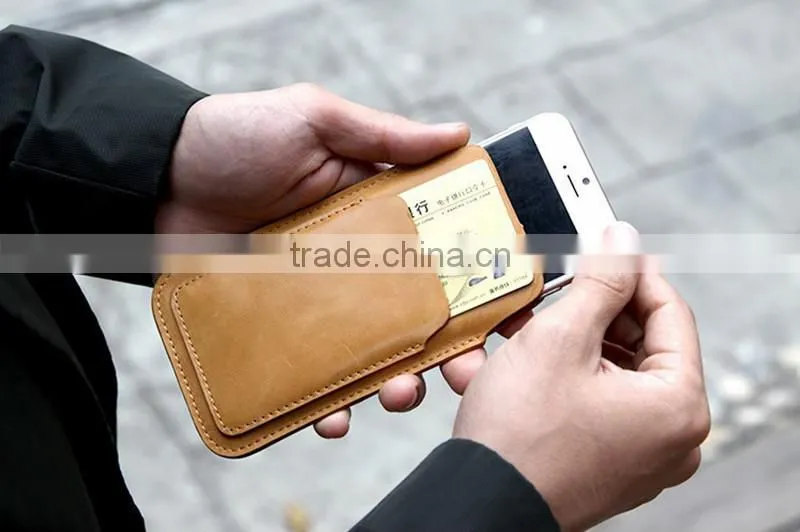 Boshiho gifts men mobile phones covers wrist wallet phone