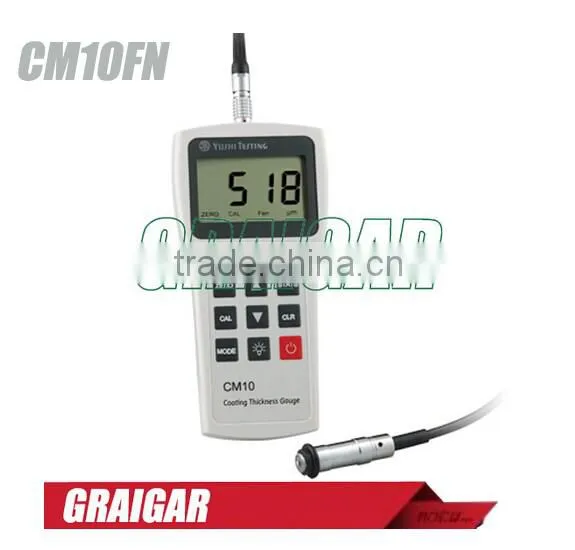 CM10FN Coating Thickness Gauge Meter Tester CM-10FNMeasuring Range(um) P1(0-3000), P2(0-2000)