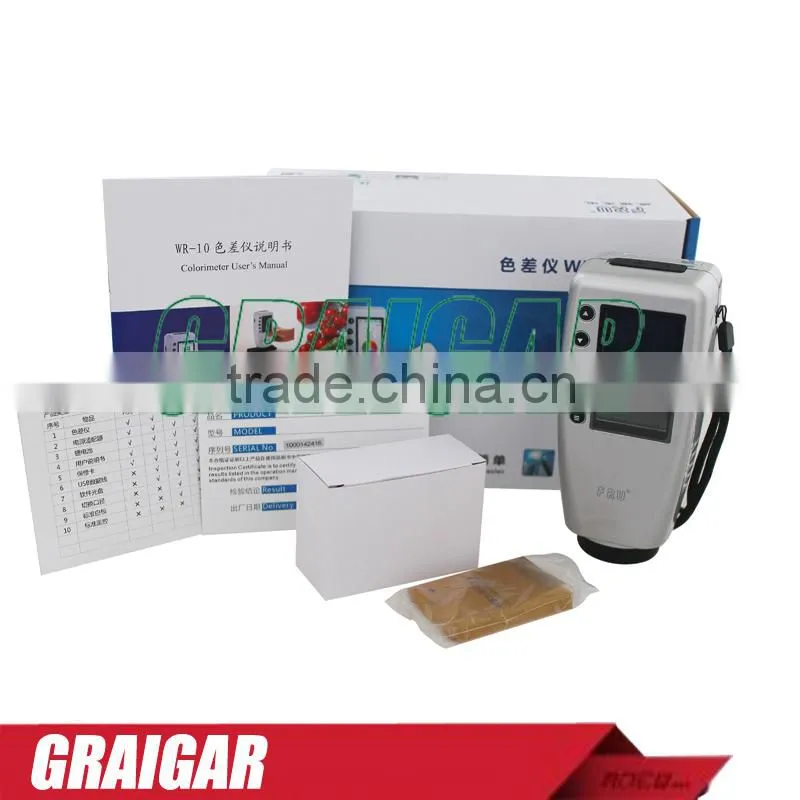 WR10 Color Meter CIELAB WR10 8mm digital Colorimeter Fast shipping