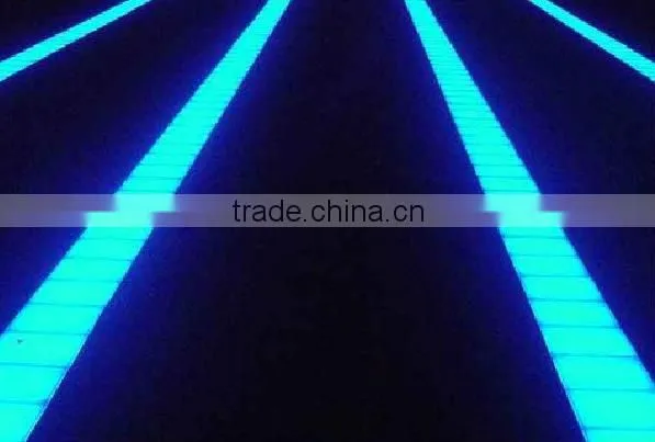 2016 promotion IP67 100*100 DC24V led RGB color changing glass brick with led