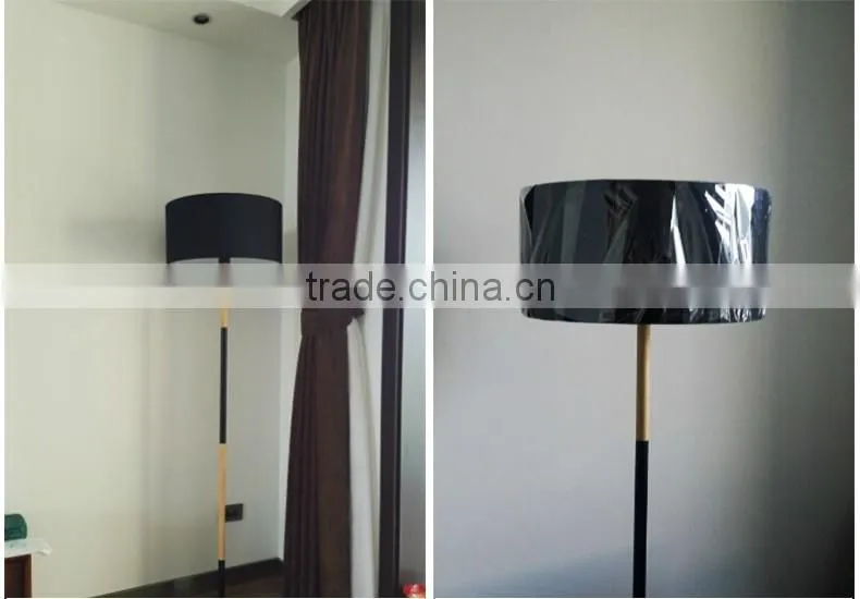 High quality living room fabric lamp shade floor lamp