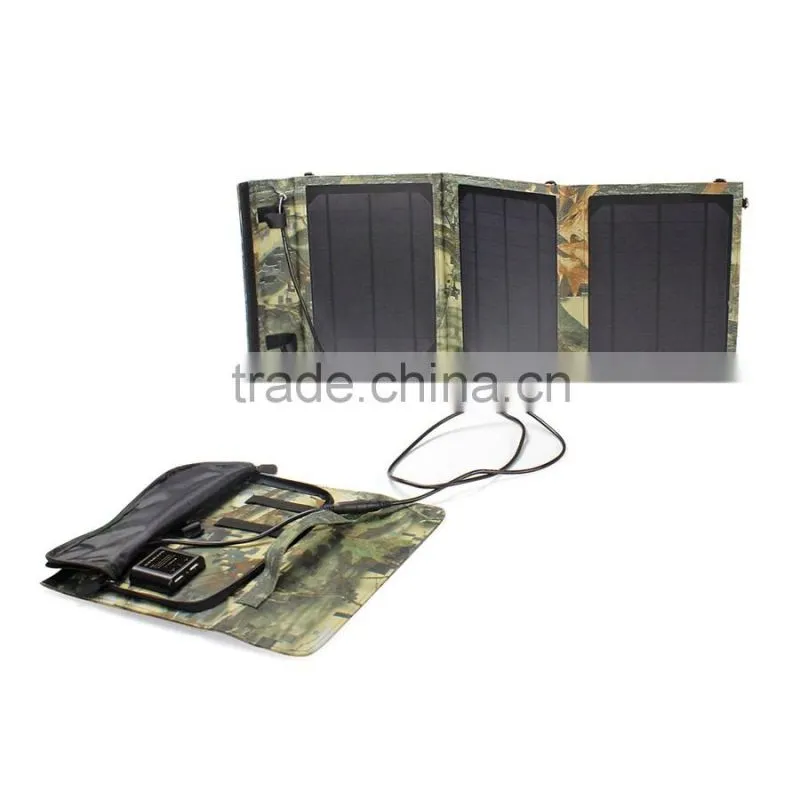 The hottest selling 15W waterproof and flexible solar panel for mobile phone charge