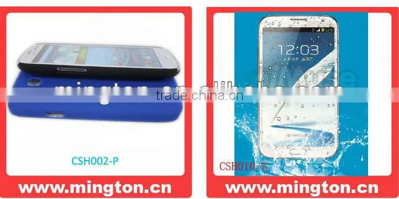 Leather mobile phone case for galaxy s3