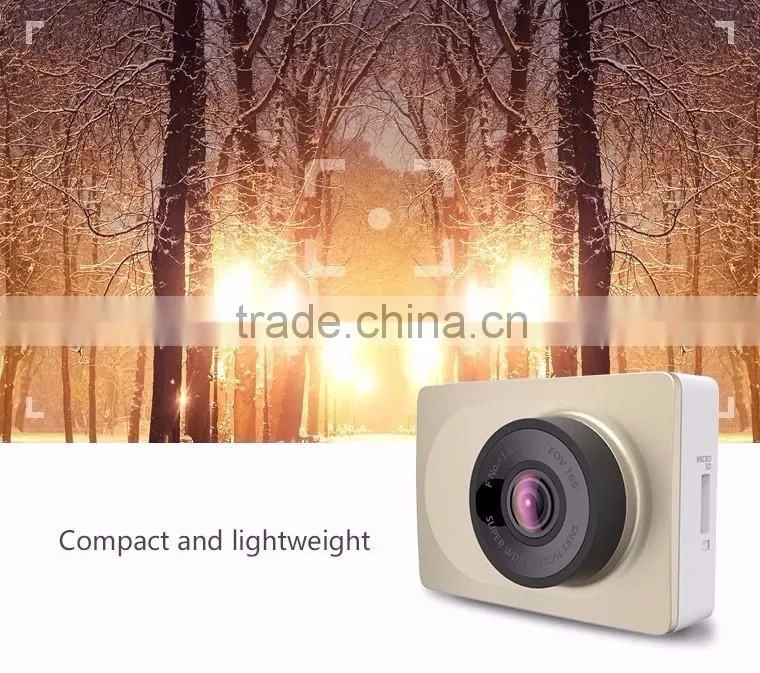 Original Xiaomi YI Smart Car DVR WiFi Xiaoyi Dash Camera 165 Degree ADAS 1080P 60fps 2.7Inch Car Camera