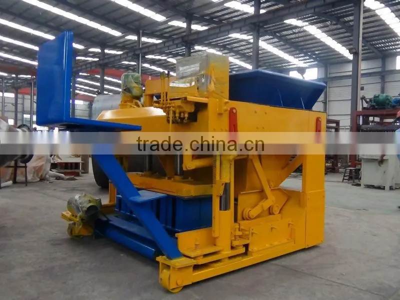No need pallets QT6-25 solid and hollow block machine