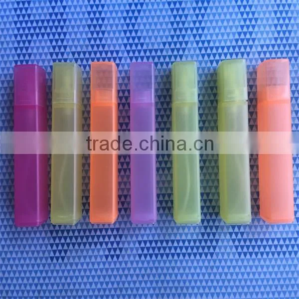 10ml PP Plastic square Bottle with cap