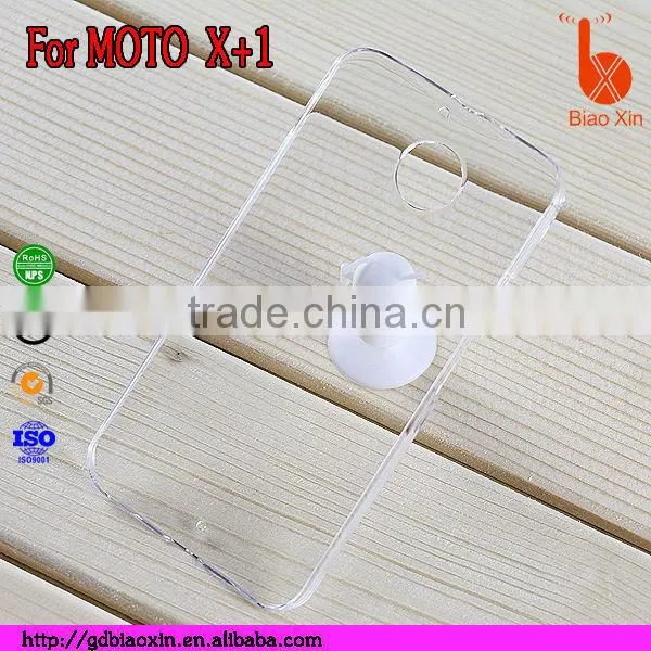 hot sell crystal clear case for the new motorola x , for MOTO X phone case