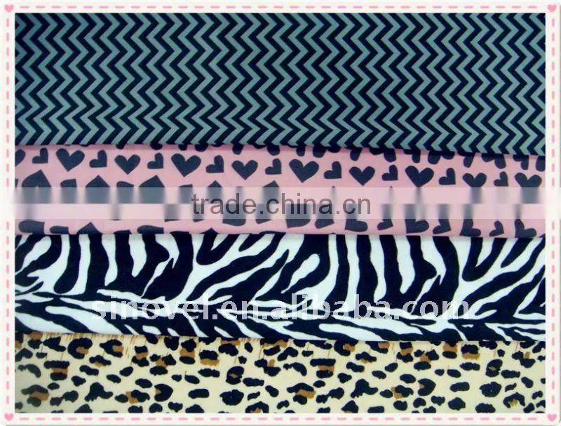 Printed Aloba/100% Polyester Aloba fabric
