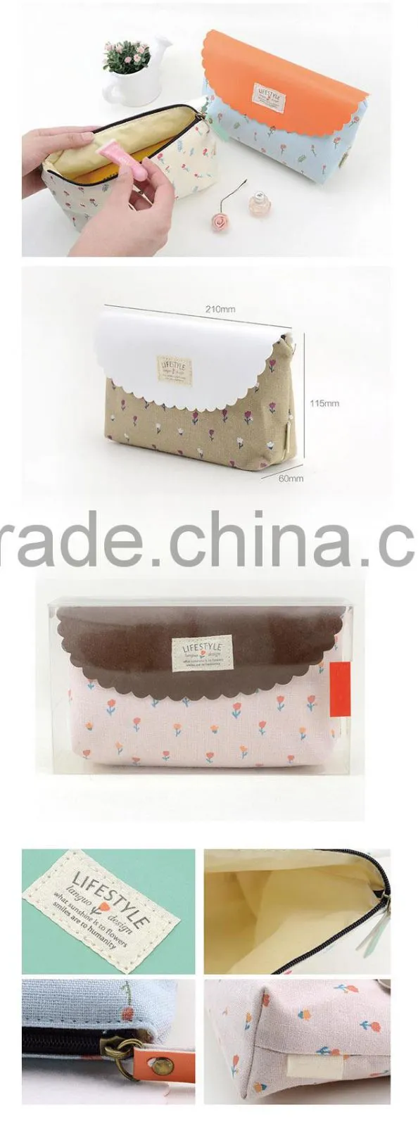 2015 sweet lady makeup vanity bag(COS15-008)