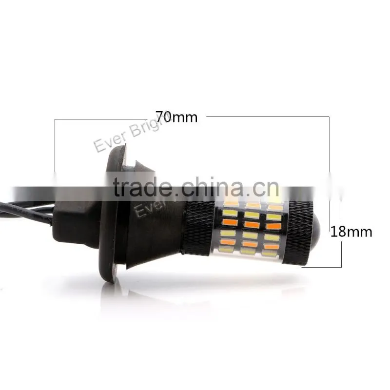 1set/2pcs auto lighting 4014 60smd canbus led auto light led bulbs led drl turn signal light