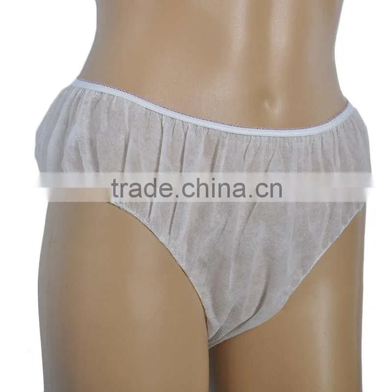 disposable mesh non woven sex xxl briefs for women