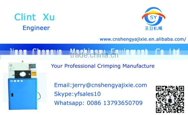 portable and high efficiency operation manual lock tube crimping machine
