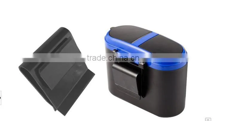 New design red car trash bin with special design in cover(FH-AB004)