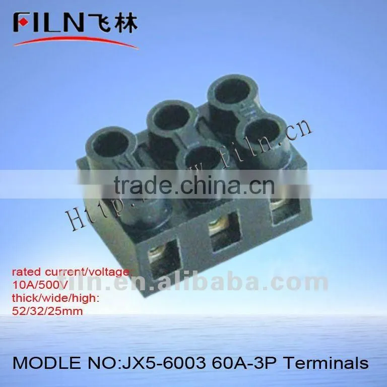 terminal block connector 3.5 mm JX5-1003 10A-3P