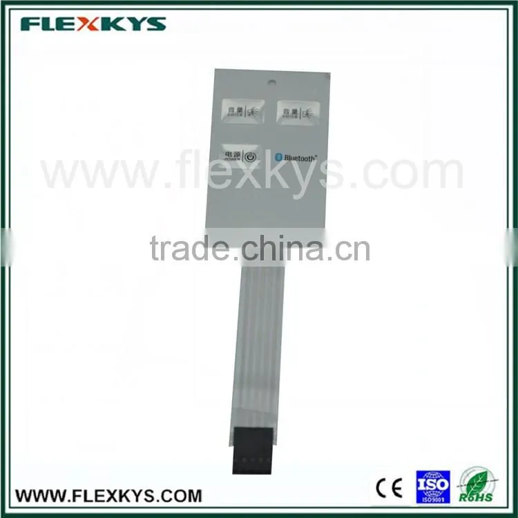 Top grade embossed key membrane keypad