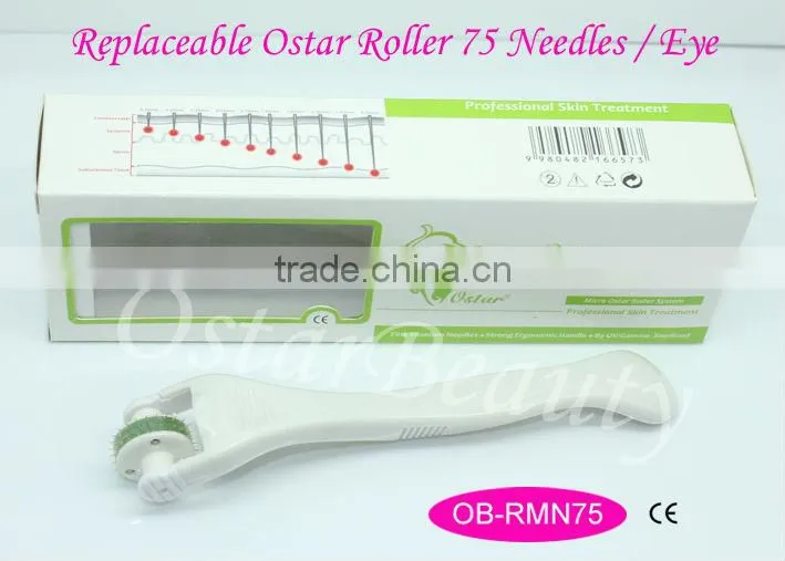 ( CE Proof ) beauty roller replaceable head dermaroller RMN 75