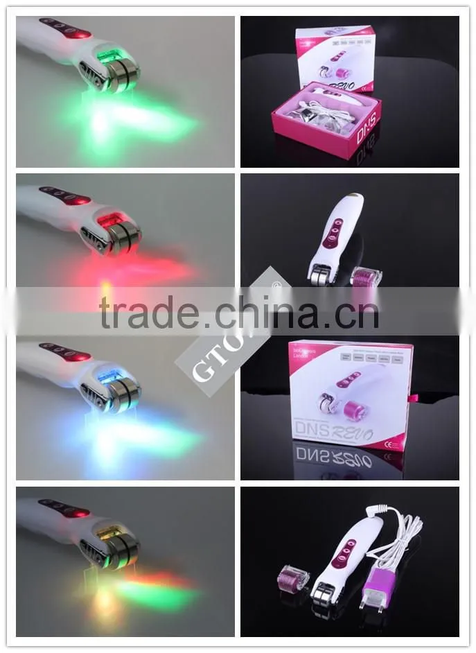 BIO Electric Derma Roller with LED Light for Wrinkle Remover