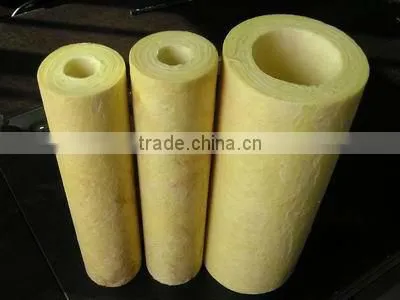 Thermal Insulation Sound Absorbing Glass Wool Pipe
