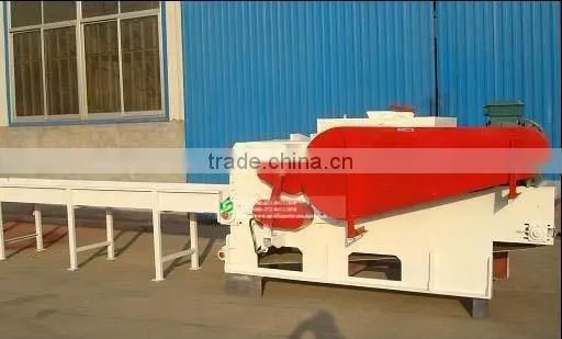 High efficiency drum wood chipper machine with CE Certificate