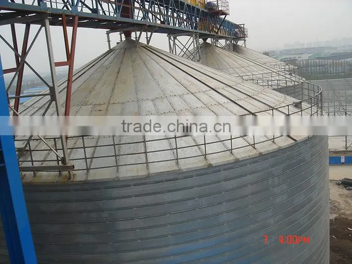 Kinds of good quality grain storage silo project wheat storage silo manufacturing