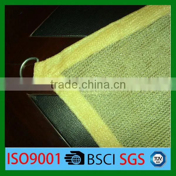 plastic outdoor hdpe + UV privacy garden waterproof sun shade sail