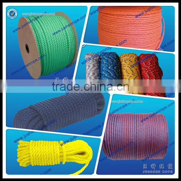 Gold line nylon rope for packing and decoration