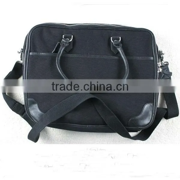 Printed woven bag straps for vacuum bag
