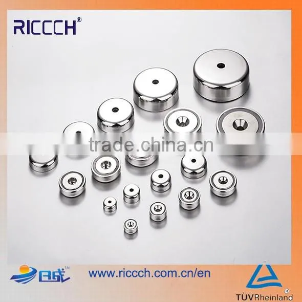 Strong Countersunk Pot Magnet To Hold Doors
