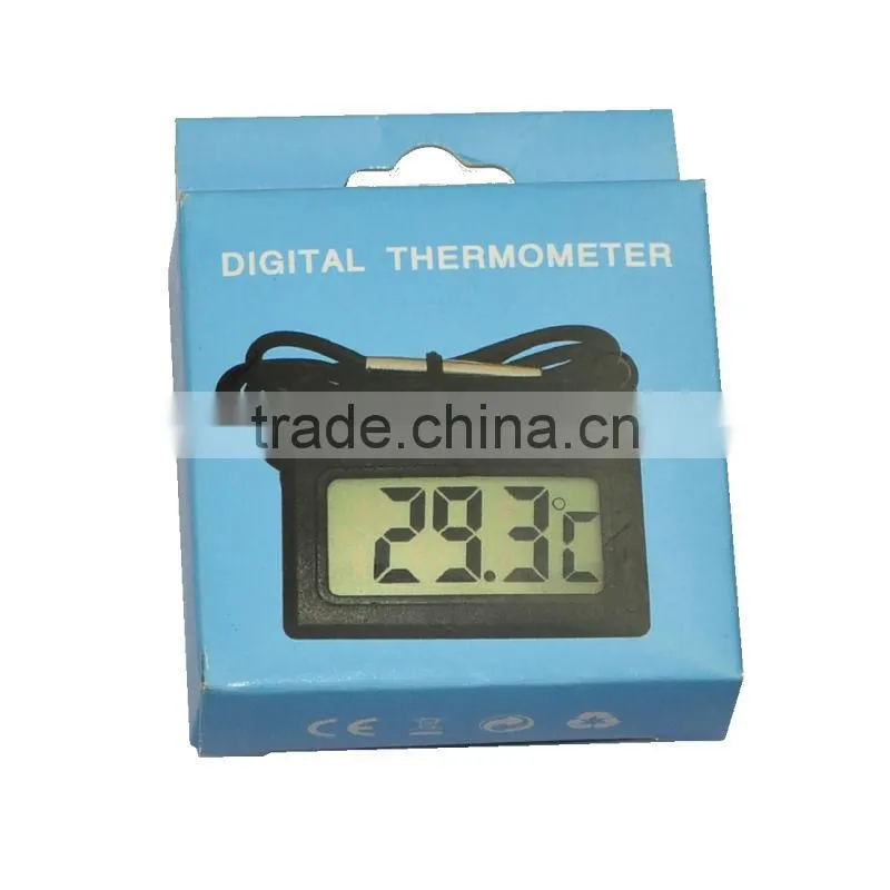 Small Digital LCD Display Freezer Thermometer Refrigerator Thermometer