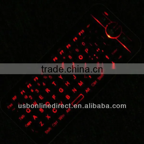 Wholesale iPazzPort 2.4GHz Mini Wireless Fly Air Mouse Keyboard with IR Remote