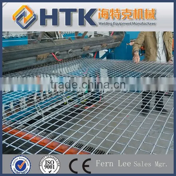 High frequency welding machine for fence panel