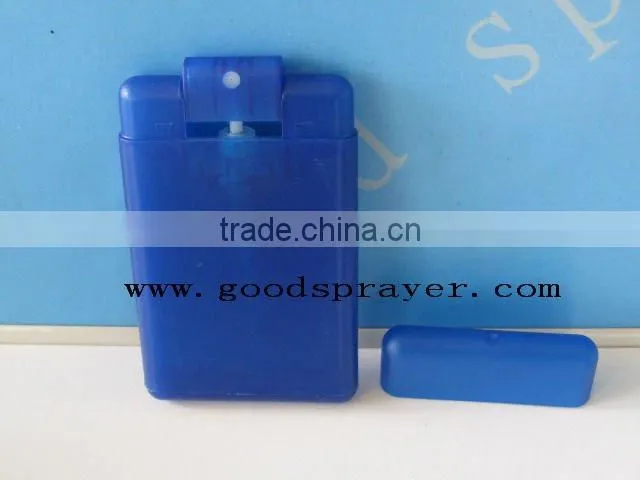 20ml disposable perfume bottle atomizer business card shaped