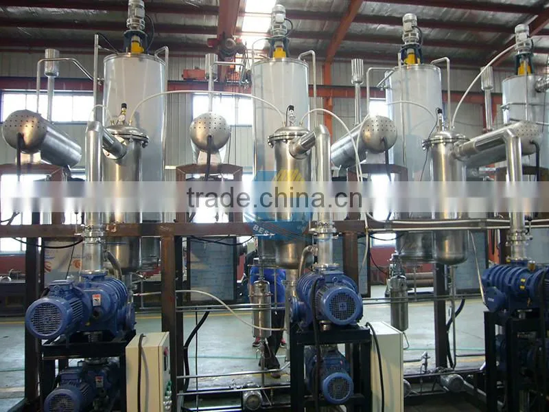 Hot sale highly effective refinery dewaxing machine