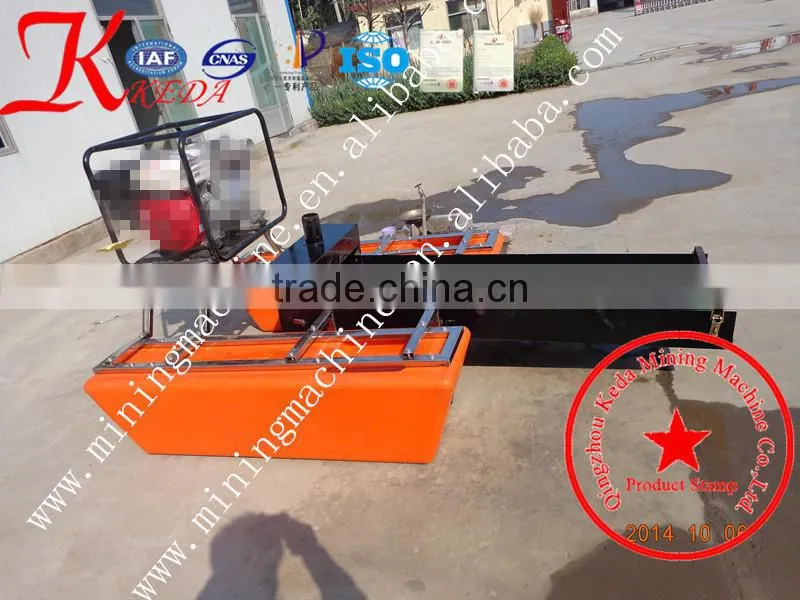 Professional mini gold mining dredger with ISO, CE, SGS