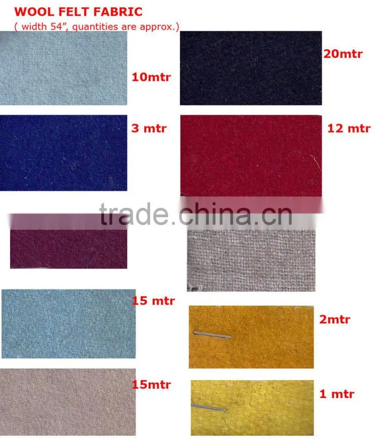 wool tweed fabric stocklot