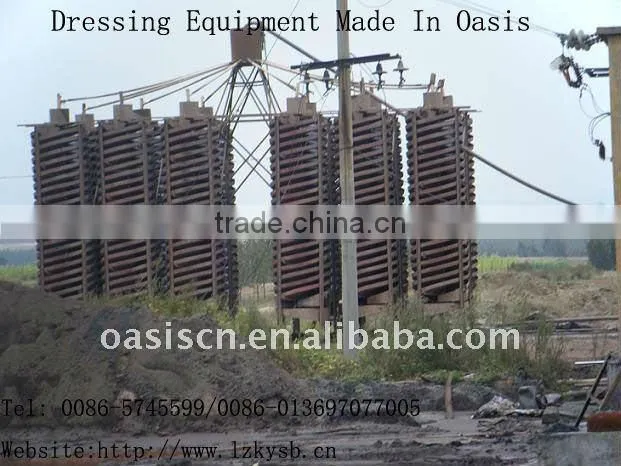 mineral spiral sluice concentrator