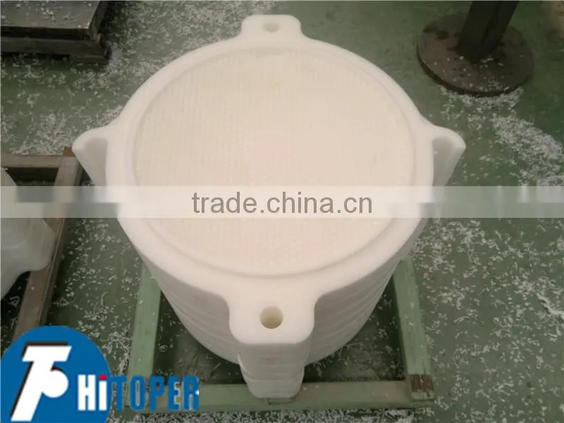 Cotton cake filter press with casters for food filtration