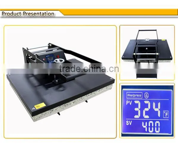 Auplex clamshell 60cm x 80cm(24"x31") hover heat press