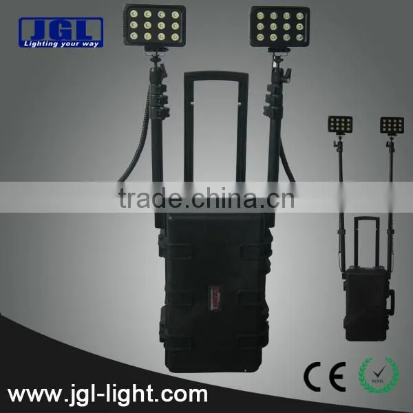 outdoor lamp fire store equipment explosion proof 72W 400LM led remote area lighting system military police equipment