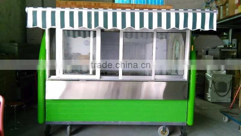 Multifunction mobile food cart with wheels, food grilling cart,shawarma food cart ZQW-C2