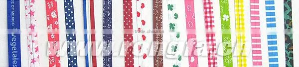 8mm*12cm per-cuted printed plastic tie clips
