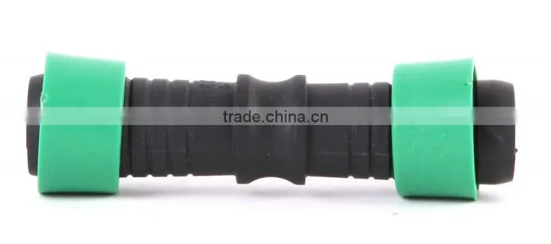 Agriculture Irrigation Plastic Drip Tape Fitting Lock Coupling