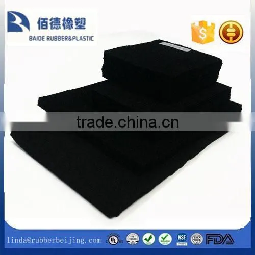 cheap rubber tile, rubber flooring with various colors