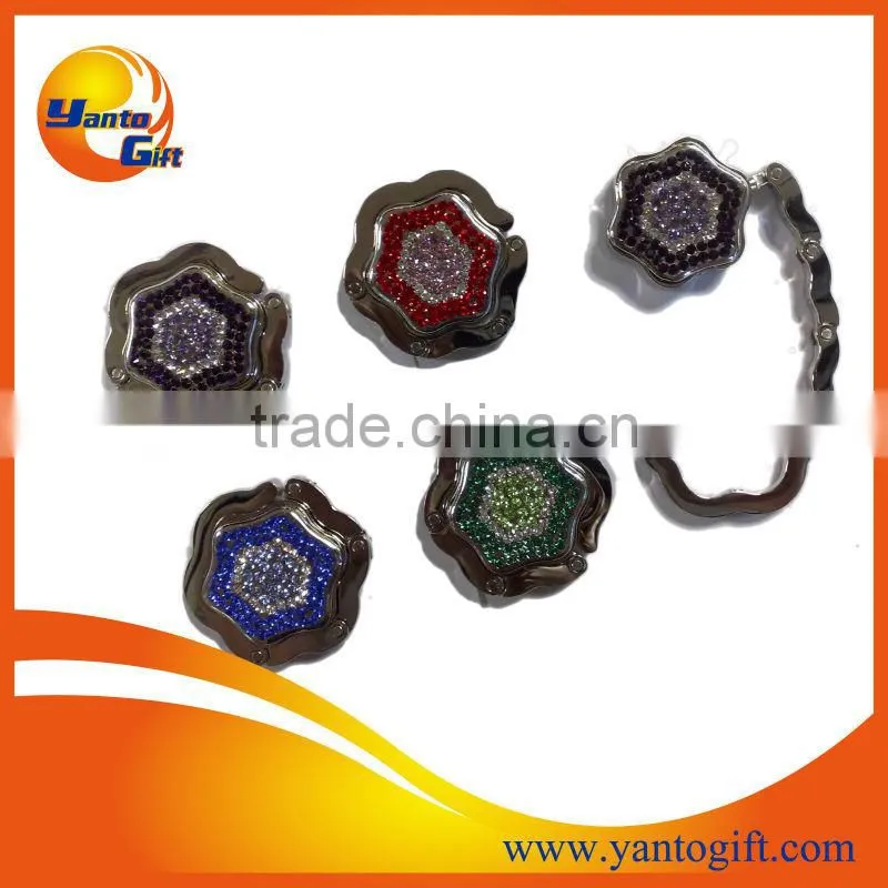 Diamond Metal bag hanger hook