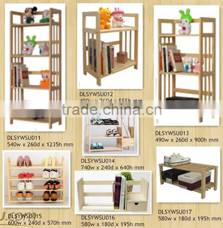 Cheap wood moving book shelves